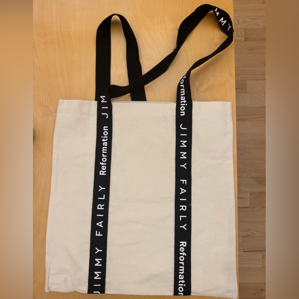 Reformation Canvas Tote Bag